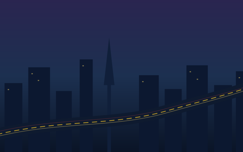 Kenya infrastructure projects and the Nairobi Expressway at dusk
